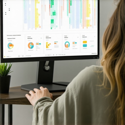 Analyzing local SEO performance with maps and graphs