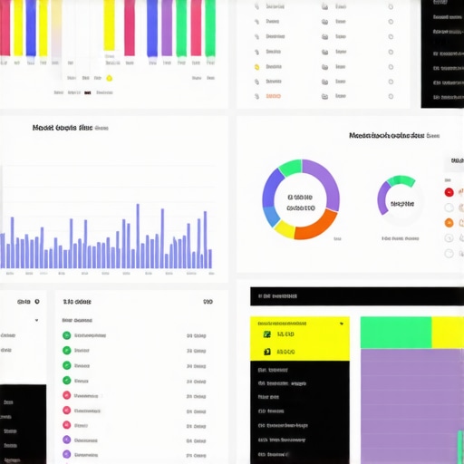 A detailed dashboard displaying local SEO analytics, budgeting tools, and performance metrics for small businesses.